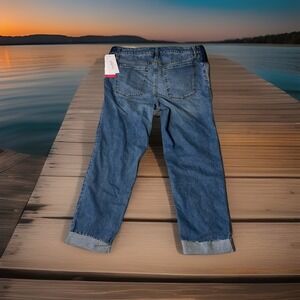 ISABEL MATERNITY • Women's Strech Jeans Factory Cuffed Maternity Jeans Size 12